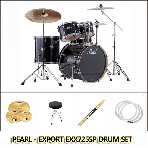 [Pearl] Pearl Export EXX725SP 드럼세트 + HCS심벌세트 패키지