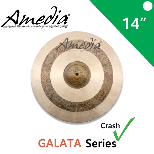 AMEDIA 갈라타 시리즈 크래쉬 심벌 14인치 대신악기