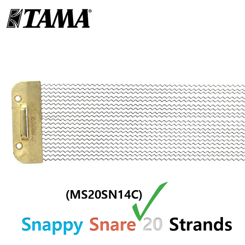 TAMA 20 스트랜트 스내피 스네어 와이어 MS20SN14C 대신악기