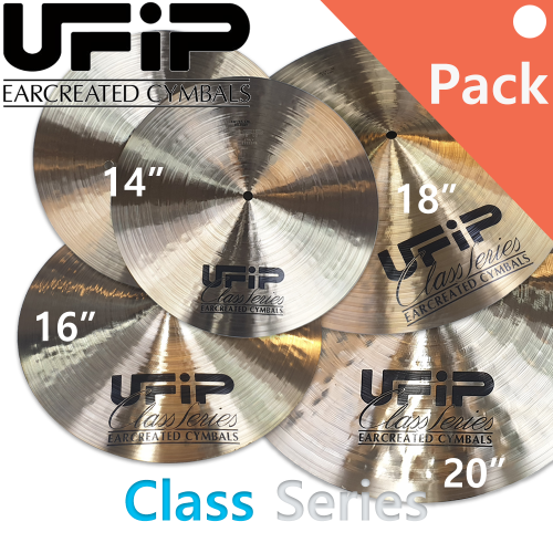 UFIP 클래스 시리즈 심벌 팩 14 16 18 20 인치 대신악기