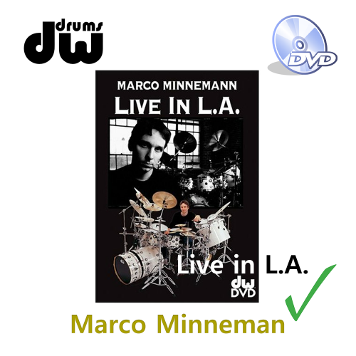 DW DVD Marco Minnemann: Live in L.A. 대신악기