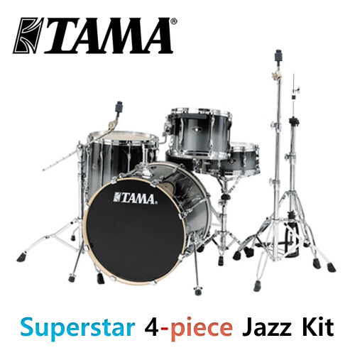 TAMA 수퍼스타 커스텀 4기통 재즈 드럼세트 대신악기