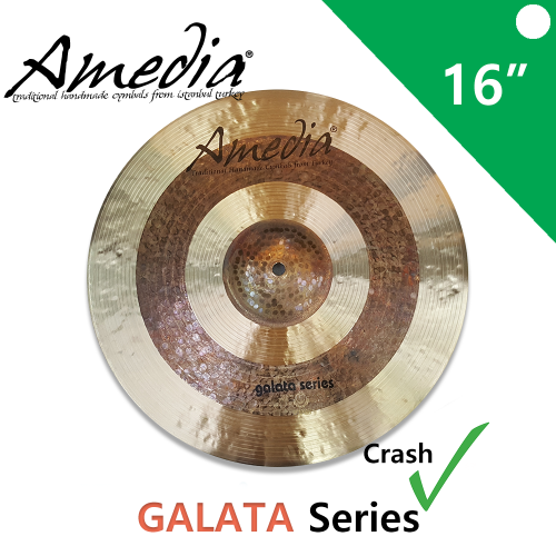 AMEDIA 갈라타 시리즈 크래쉬 심벌 16인치 대신악기